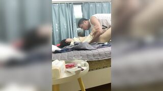 thanh niên quay lén lúc làm tình với người yêu rồi tung lên mạng - phần 2