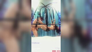 Em chơi xích đu Bdsm dạng háng cho lồn tự rơi vào buồi trải nghiệm cảm giác lạ