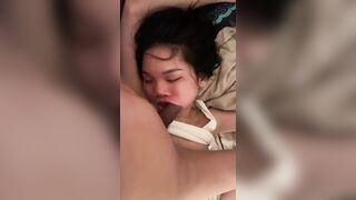 Nhét cu vào mồm em hàng xóm p2