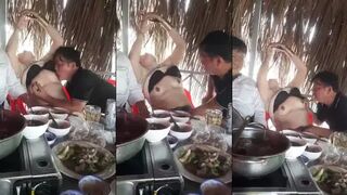 Về miền Tây nhậu được bạn chiêu đãi món đặc sản tại bàn 2
