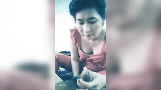 CHị vợ xinh như diễn viên nhưng cũng chỉ mút buồi em rể