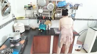 Em babysex-2k ở nhà làm nội trợ sẵn móc lồn kiếm tiền luôn, Vú To lồn múp Đúng Ngon