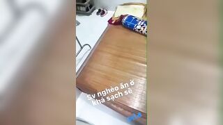 chăm rau được bé sinh viên nghèo lên sài gòn nhập học