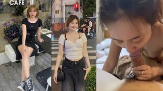 Đổi thế doggy anh dùng tay móc cả đít em