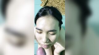 Xin cô bạn thân đưa mặt thủ dâm cho bắn