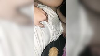 Lén Bóp Vú, Chọc Chim vào Chân con em Họ, Phá Trinh Lồn non djt Nhau cả đêm khi ngủ