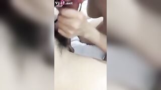 Không gì sướng bằng khi có 1 em ghệ vừa ngoan vừa dâm chủ động bú cu bóp vú chiều ny