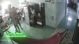Hack Camera Con Vợ Dâm Nứng Quá Móc Chim Chồng Ra Sục