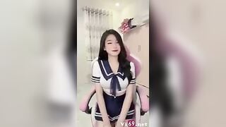Nữ Sinh Giải Nhất Áo Dài Nam Định, Xinh ngon Hơn Trần Hà Linh Lộ Clip Some Bú Lộnhong