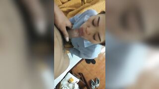 Nv bank, ko thèm tiền, chỉ thèm tinh trùng