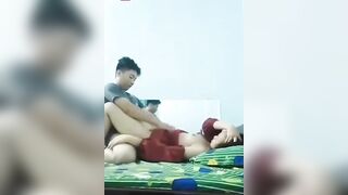 địt trộm em họ không cần bao