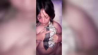 Địt con bạn chubby vú to lồn múp bú cu dâm đãng điêu luyện bắn tinh đầy bụng