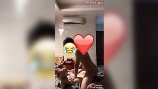 COn em cho thằng anh họ địt, rên như chó cái