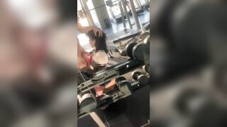 gạ được bé nữ sinh dâm đãng dáng ngon ở phòng gym về phòng để doggy cực đã
