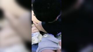 Địt ko bcs em tay vịn quán karaoke