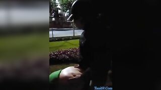 Anh trai say rượu địt luôn chị grab