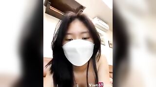 Em sinh viên bướm non vú to livestream app – Phần 1