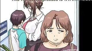 Hentai – MILF Teacher Fucks Her Student