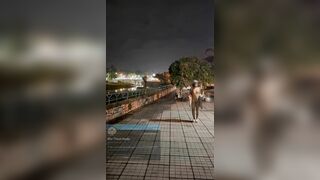 Public dạo công viên Tây Ninh phô dâm cùng em mie