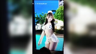 Bắn tinh lên ảnh gái tiktok:vyvy