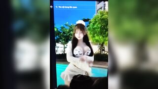 Bắn tinh lên ảnh gái tiktok:vyvy