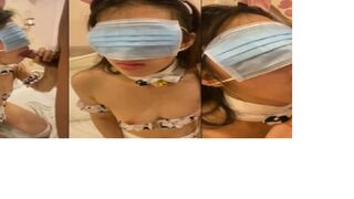 Clip Sex Em nữ sinh bồn chứa tainh cosplay bò sữa đòi xuất vô miêngh