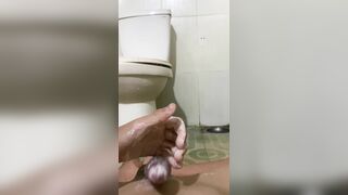 Sục cặc với kem đánh răng