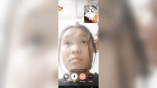 Call dâm với em gái 2k10 trên Zalo em nhìn sục mà nứng