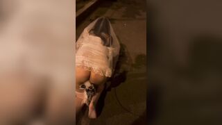 bé sinh viên dẫm đãng mặc đồ hở bím đi dạo phố - phần 2