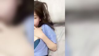 chịch bé học sinh kính cận quay full mặt - phần 1