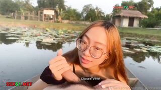 Gái xinh ra hồ sen Gạ Lái đò Móc Lồn Bú sục cu djt Nhau ko bao sướng rên rỉ khẩu dâm