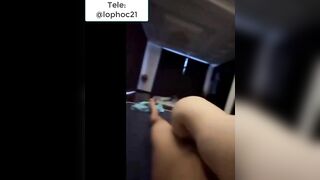 Gái ngoan cùng đại ca xăm trổ địt nhau trong khách sạn