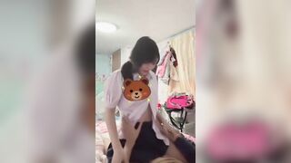 Em sinh viên cưỡi cặc địt nhau kích thích trong phòng trọ