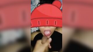 Xuất đầy miệng eny ĐH Hàng Hải