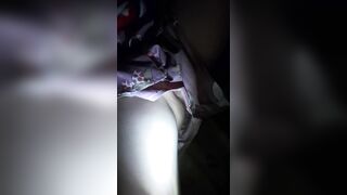 Quay lén lồn em họ không lông lúc ngủ