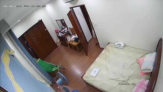 Hack cam cảnh chị gái thay đồ khiêu gửi chị muốn chạy đến đút từ phía sau