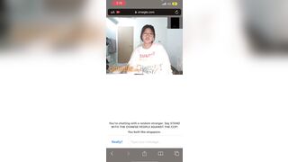Đĩ nứng quên học lên ometv chat sex