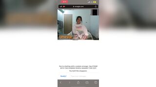 Đĩ nứng quên học lên ometv chat sex