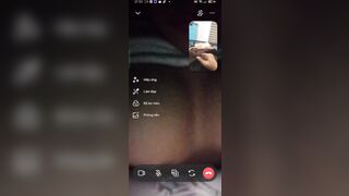 Em gái call thủ dâm với người lại