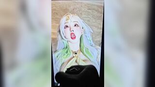 Bắn tinh lên gái cosplay