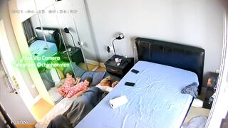 Hack Camera Đang Ngủ Bị Tỉnh 2 Vợ Chồng Lôi Nhau Ra Địt