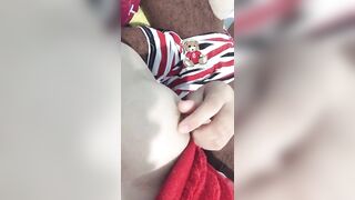 em sinh viên nghịch vú căng tròn