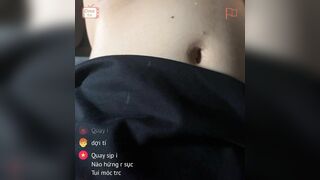 Gái dăm móc lon cho trai coi ometv