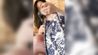 Em idol MMlive sanzai2 gạ chịch chú chủ vườn cafe chòi đã có vợ tí thì bị phát hiện r