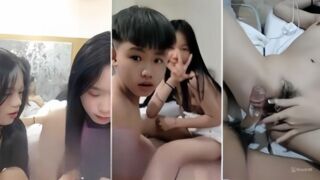 Thác loạn xuyên màn đêm cùng mấy em gái Loli lồn không lông chơi trần bao