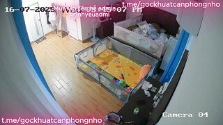 Vk ck tranh thủ lúc con ngủ P2
