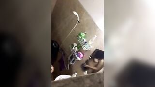 quay lén nhà tắm dãy trọ em sinh viên tắm nhìn nứng quá