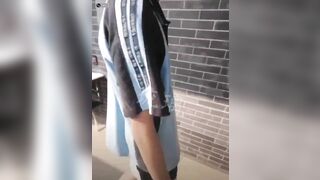 Dâm nữ lẻn vào trường trung học gạ đụ 1 e hs vào wc trường đụ,cu em còn chưa mở mắt