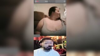 Gái béo vú cực khủng trên web Omegle