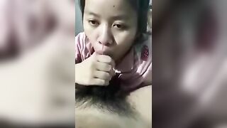 Xuất tinh vào mặt Em Dân tộc, Bú Cu nuốt Tinh cả ngày Mặt Ngây Thơ nuốt tinh mà koDjt